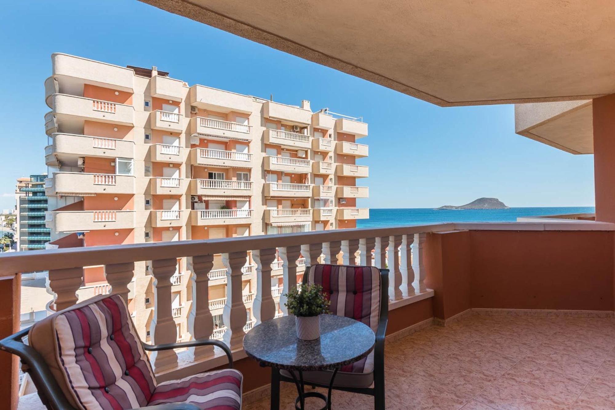 Vistas A Dos Mares La Manga Del Mar Menor Km10 Isla Grosa 2Dormitorios 外观 照片