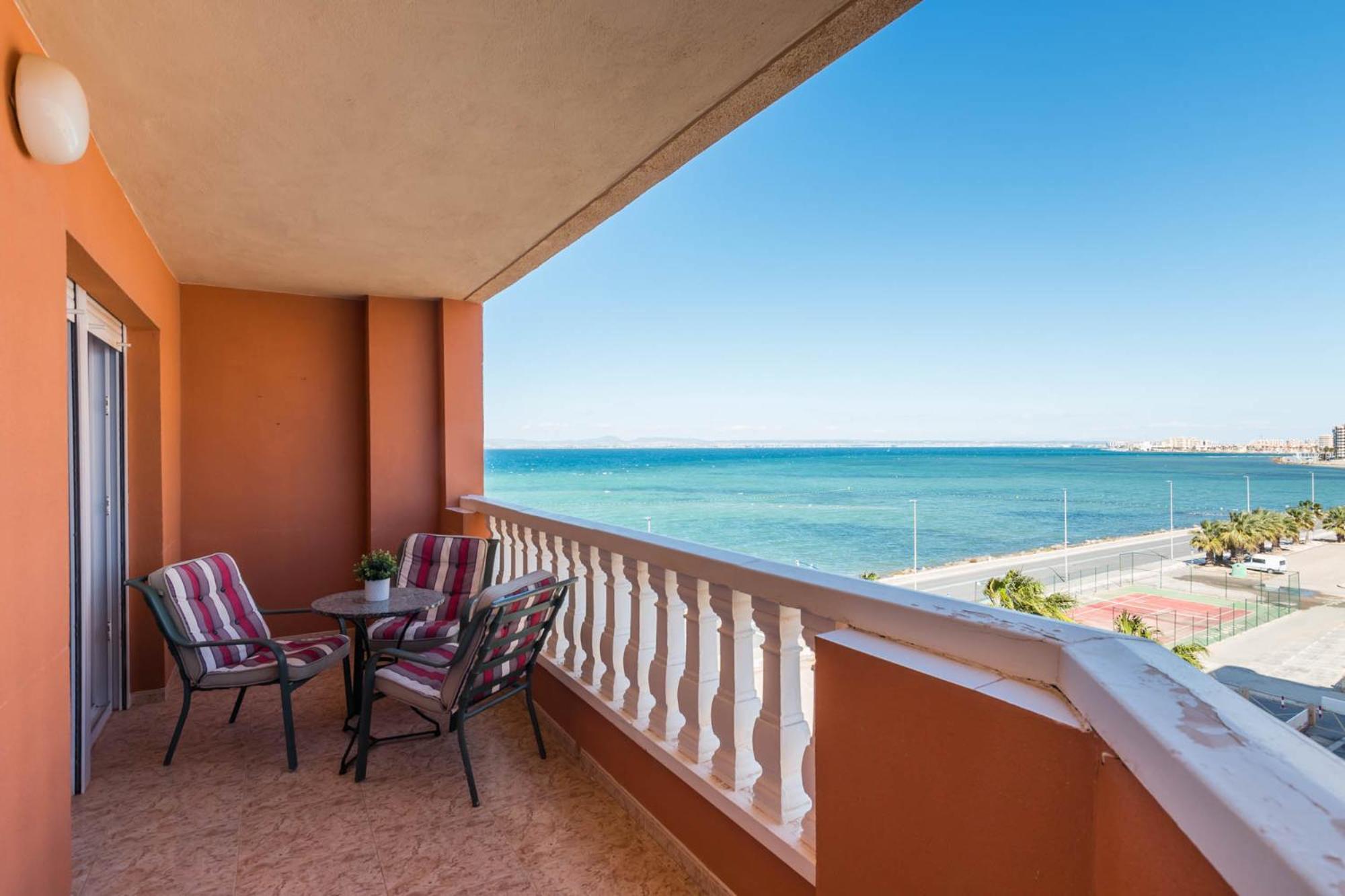 Vistas A Dos Mares La Manga Del Mar Menor Km10 Isla Grosa 2Dormitorios 外观 照片